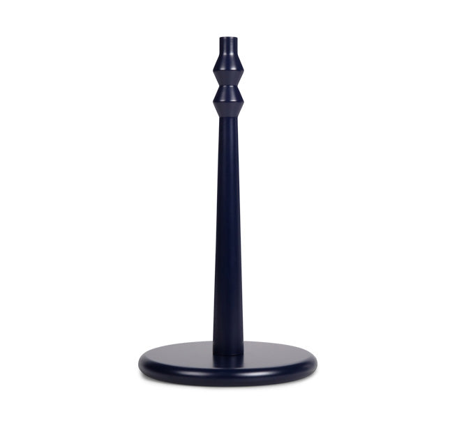 Wooden Kitchen Roll Holder in Midnight Blue Designed in Colour